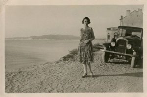 Anonyme sur la route c.1930