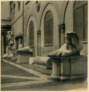 Anonyme Rome pied de l'empereur Constantin c.1950